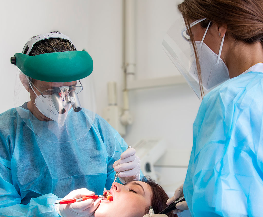 Intervención de cirugía oral